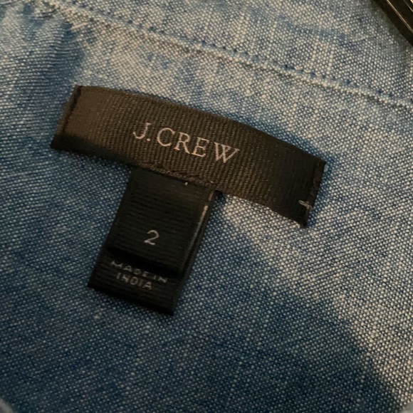 J Crew Chambray Top - Picture 2 of 6